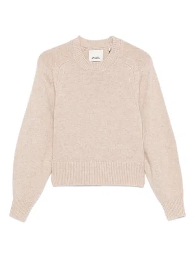 ISABEL MARANT ISABEL MARANT SAND WOOL BLEND LEANDRA SWEATER