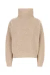 Isabel Marant Brooke Cashmere And Merinos Wool Sweater In Brown