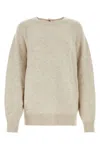 Isabel Marant Sand Wool Blend Oversize Lison Sweater
