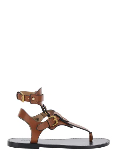 Isabel Marant Sandal In Brown