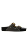 Isabel Marant Lennyo Slides In Black