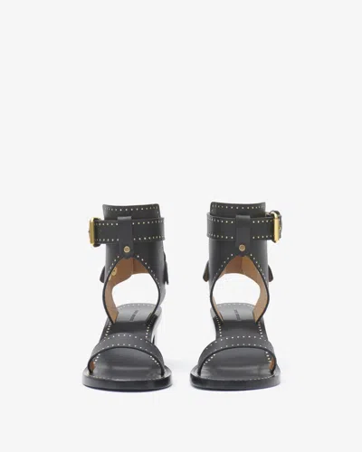 Isabel Marant Sandalen Jaeryn Mit Hohem Absatz In Gray