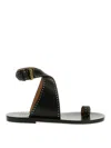 Isabel Marant Jools Studded Leather Sandals In Black