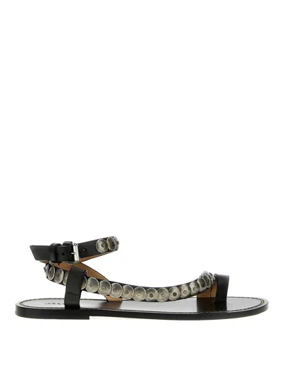 Isabel Marant Melte Sandals In Black