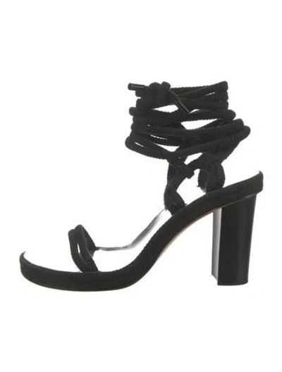 Pre-owned Isabel Marant Sandals In Black