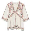 Isabel Marant Santia Cotton Blend Blouse