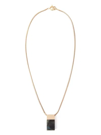 Isabel Marant Sautoir Necklace In Tan