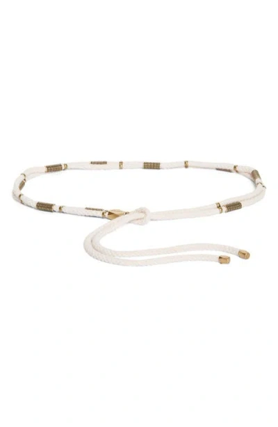 Isabel Marant Sayka Rope Belt In Multi