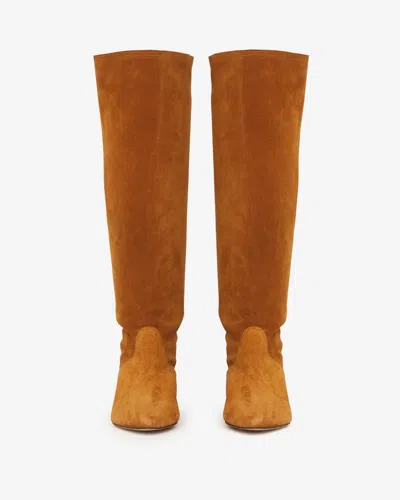 Isabel Marant Sayla Boots In Cognac