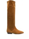 Isabel Marant Sayla Knee-length Suede Boots In Brown