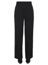 Isabel Marant Trousers Wide Leg Belt Loops In Black