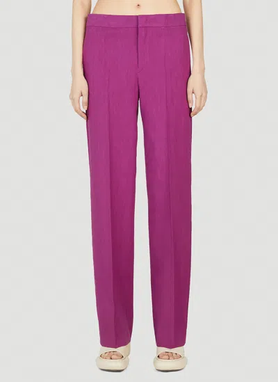 Isabel Marant Scarly Pants In Purple