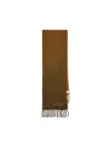 Isabel Marant Firna Two-tone Fringe Scarf In Brown