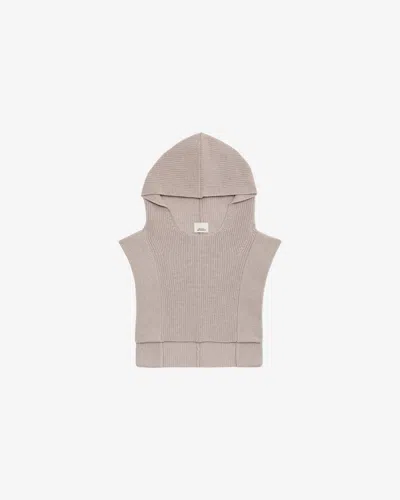 Isabel Marant Ginny Scarf In Beige