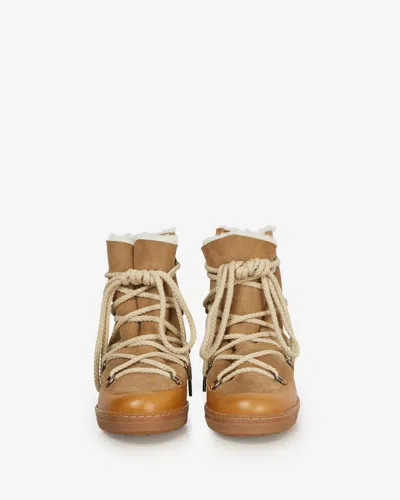 Isabel Marant Schneestiefel Nowles In Camel