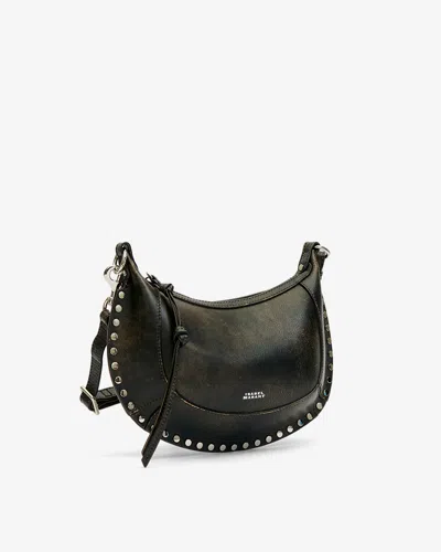 Isabel Marant Oskan Moon Shoulder Bag In Brown