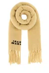Isabel Marant Firny Fringed Embroidered Alpaca-blend Scarf