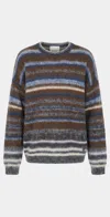 Isabel Marant Scolan Pullover Midnight In Brown