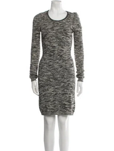 Pre-owned Isabel Marant Scoop Neck Knee-length Dress In Neutral