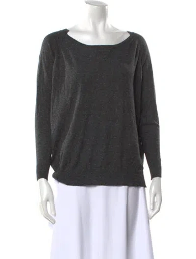 Pre-owned Isabel Marant Scoop Neck Sweater In Gray