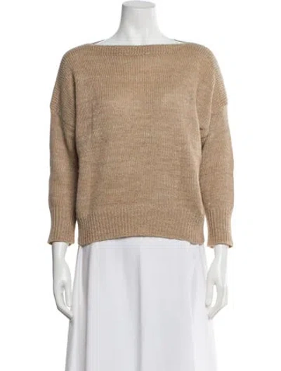 Pre-owned Isabel Marant Scoop Neck Sweater In Gray
