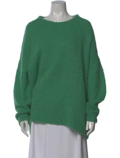 Pre-owned Isabel Marant Scoop Neck Sweater In Green