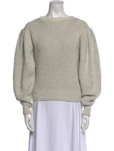Pre-owned Isabel Marant Scoop Neck Sweater In Neutral