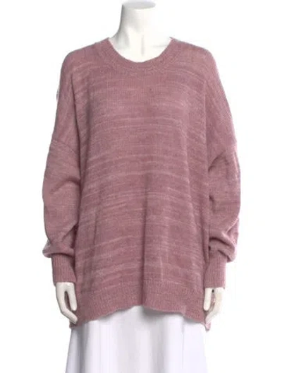 Pre-owned Isabel Marant Scoop Neck Sweater In Pink
