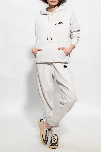 Isabel Marant ‘scott' Hoodie In Cream