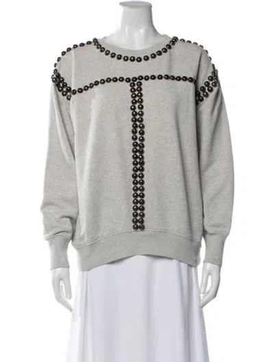 Pre-owned Isabel Marant Scotty Crew Neck Sweatshirt In Gray
