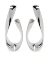 Isabel Marant Sculpted-design Earrings In Silver