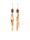 Isabel Marant Sculpted Drop Earrings In ゴールド