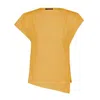 Isabel Marant Sebani Cotton Tee In Faded Sunshine In Multi