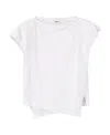 Isabel Marant Sebani Organic Cotton T Shirt In White
