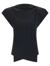 Isabel Marant Black Sebani T-shirt In Black
