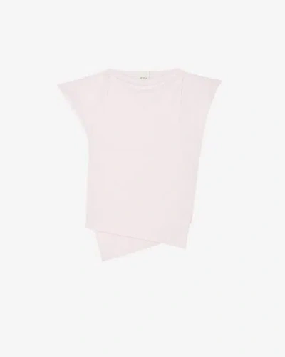 Isabel Marant Sebani T-shirt In Light Pink