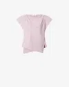 Isabel Marant Drapiertes Sebani T-shirt In Pink