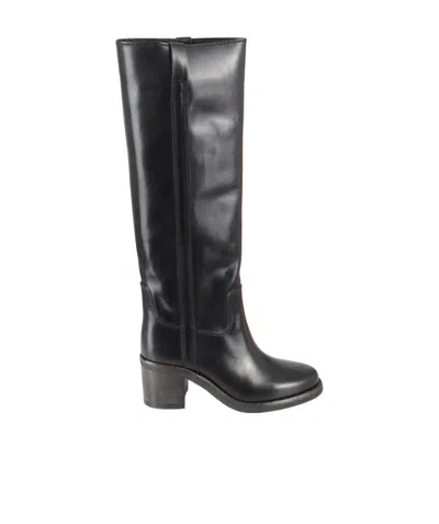 Isabel Marant Seenia 65mm Knee Boots In Black