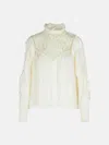 Isabel Marant 'seila' Beige Polyester Blouse In Beige