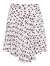 Isabel Marant Selena Mini Skirt In Beige