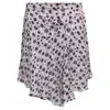 Isabel Marant Selena Mini Skirt In Multicolor Viscose In Multi