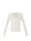 Isabel Marant Selenie Pullover In White