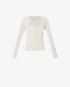 Isabel Marant Selenie Pullover In White