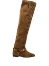 Isabel Marant Selize Suede Buckle Boots