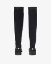 Isabel Marant Overknee-stiefel Selize In Black