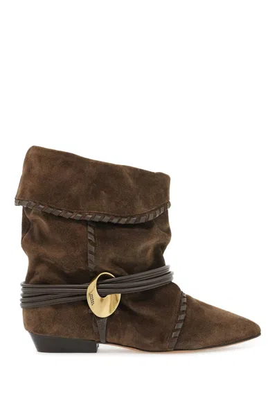 Isabel Marant Sellen Ankle In Brown