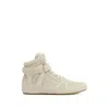 Isabel Marant Senny High High-top Casual Sneakers In Neutral