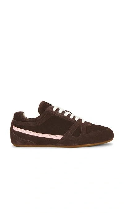 Isabel Marant Senny Low Sneaker In Brown