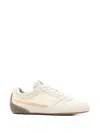 Isabel Marant Two-tone Suede And Canvas Senny Sneakers In Multi