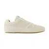Isabel Marant Calfskin Leather Low-top Sneakers In White